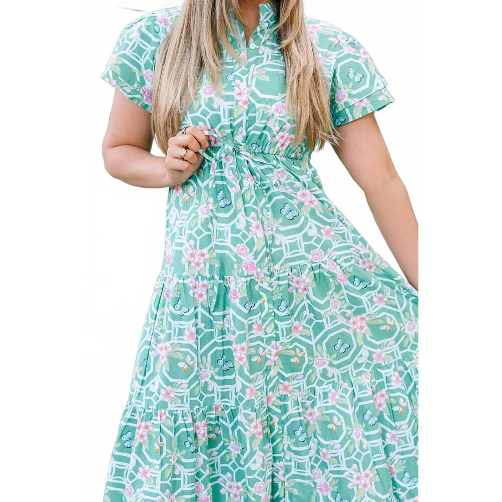 NEW VICTORIA DUNN hurley dress in butterfly reverie - Picture 4 of 4